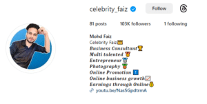 Top followes on instagram in Bijnor